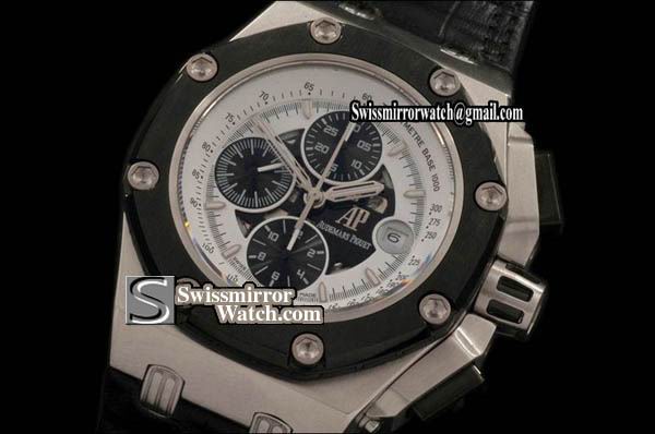 Audemars Piguet Ruben Barrichello SS/RU Black Sub A-7750 Watch