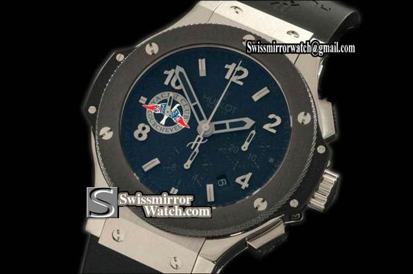 Hublot Big Bang SS TULGA Special Ed Black/Black Ceramic Replica Watches