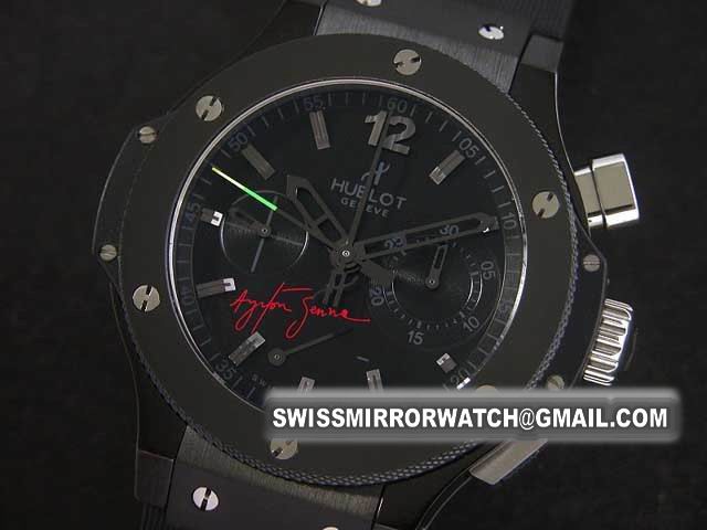 Hublot big bang Ayrton Senna Limited Chrono Asia 7750 49mm Replica Watches
