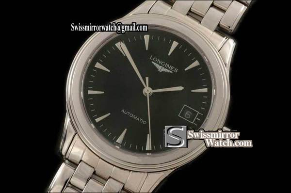 Longines Le Grande Classique WG Black Swiss Eta 2892-2 Replica Watches