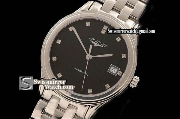 Longines Le Grande Classique WG Black Swiss Eta 2892-2 Replica Watches