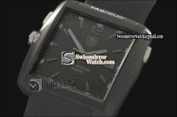 Tag Heuer Tiger Woods PVD TI Golf Professional Black Swiss Quartz Replica Watches