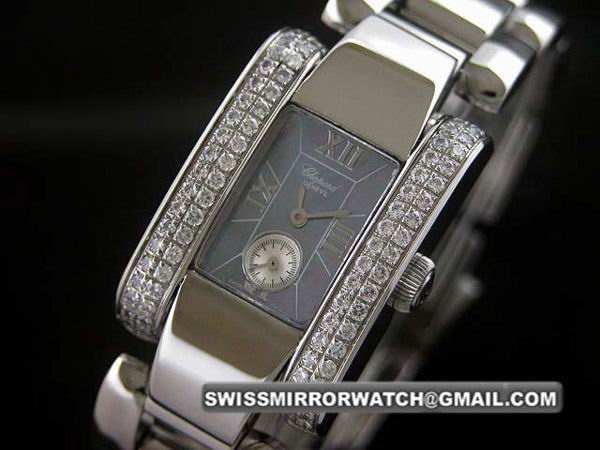 Chopard Ladies La Strada Diamond Swiss Quartz Blue Mop Watch