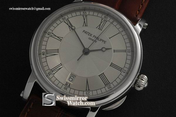 Patek philippe Calastrava 5053 WG Cream Dial Swiss Eta 2824-2 Replica Watches