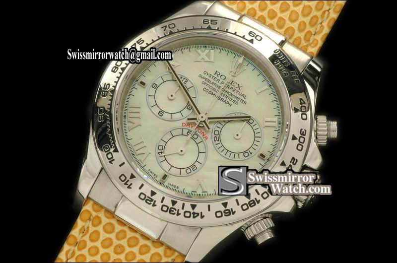 Rolex Daytona SS/LE MOP Pink Dial Asia 7750 28800bph Watches