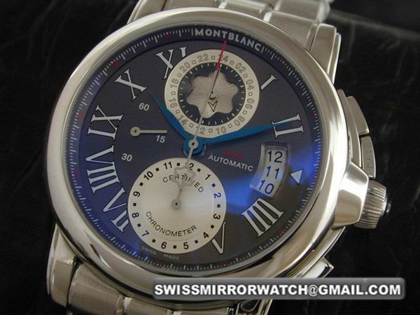 Mont blanc Star Chrono GMT Automatic 1906 Black Replica Watches