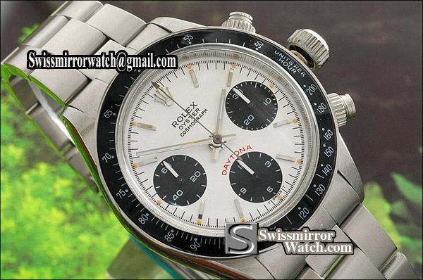 Rolex Daytona Vintage 6263 White Dial Black Bezel in Asia 7750 W
