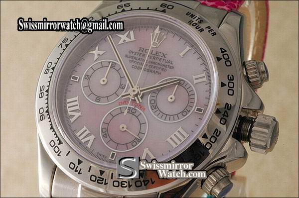 Rolex Daytona LE MOP Pink Dial Asia 7750 Watches