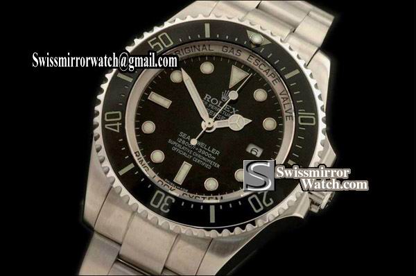 Rolex Sea-dweller Deep Sea Dweller SS Blk Swiss Eta2836 Ult-V