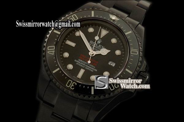 Rolex Sea-dweller Pro Hunter Deep Sea PVD Black Swiss 2836