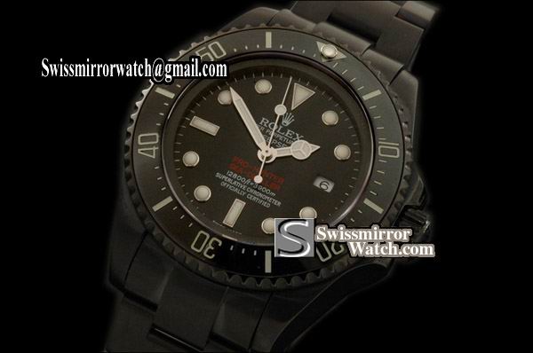 Rolex Sea-dweller Full Ceramic Bezel Blue Lume Watches