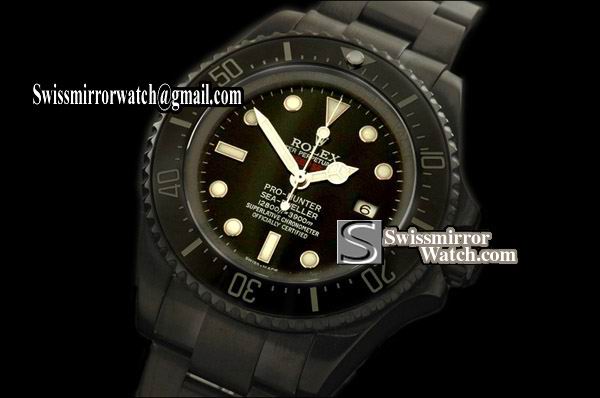 Rolex Sea-dweller Pro Hunter Deep Sea PVD Black Asian 2813