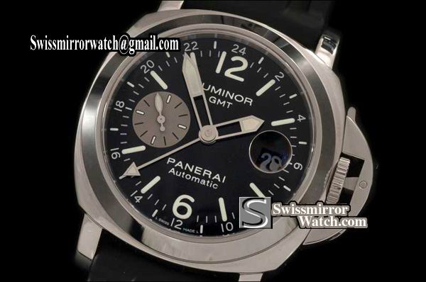 Panerai Luminor GMT 44mm Pam 088 Marina GMT A-7750 GMT 28800bph Best Version Replica Watches