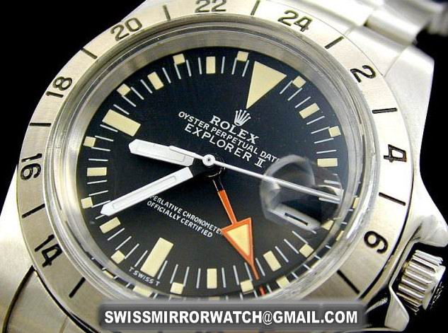 Rolex Vintage Explorer II Swiss Eta 2836-2 Watches