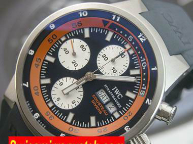 IWC 2007 Cousteau Divers Chrono Watches Asia 7750 Valjoux Replica Watches
