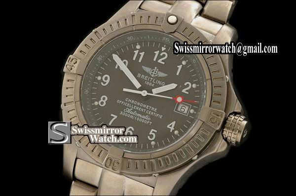 Breitling Seawolf Titanium Grey Swiss Eta 2836-2 watches