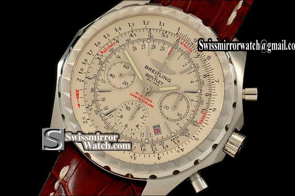 Breitling Bentley 30s Model T SS/LE White Asia 7750 48.7mm