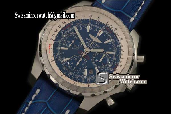 Breitling Bentley 30s Model T SS/LE Blue Asia 7750 48.7mm