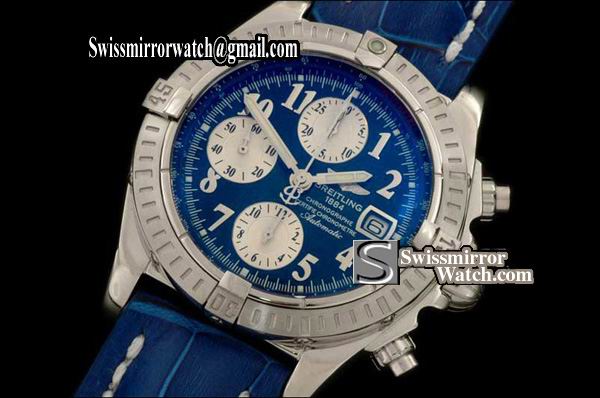 Breitling Chronomat Evolution LE Blue/Num Asia 7750 Chronos 2880