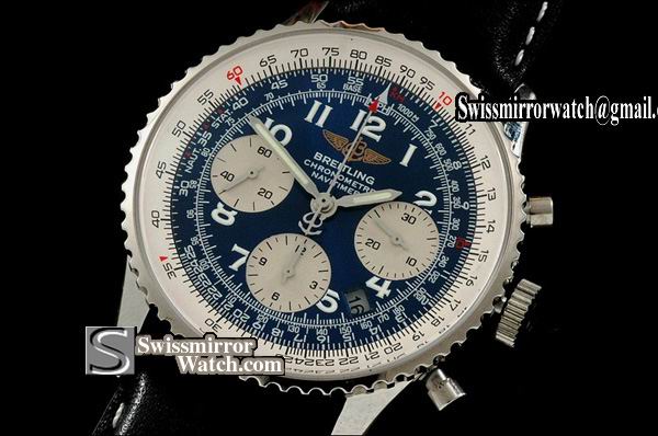 Breitling Navitimer Blue Dial LE Numeral Markers Working Chronos