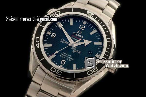 Omega Seamaster 007 Quantum of Solace LE SS/SS Swiss Eta 2824-2 Replica Watches