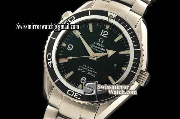 Omega Seamaster Planet Ocean 45.5mm Black Bez Eta 2824-2 Ultimate Version Replica Watches