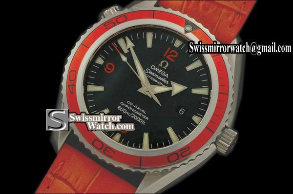 Omega Seamaster Planet Ocean 45.5mm Orange Bez/LE Eta 2824-2 Ultimate Replica Watches