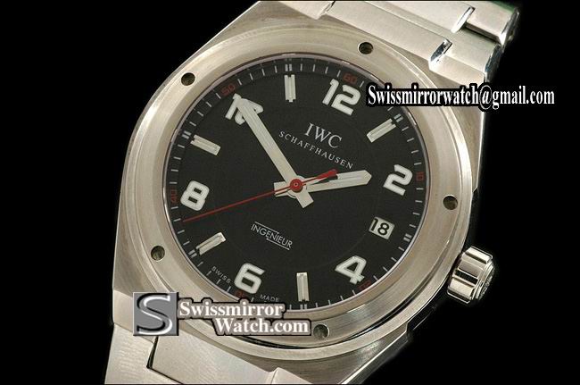 IWC Ingenuier AMG Special Ed SS Black in Swiss Eta 2824-2 Replica Watches