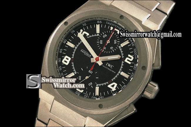 IWC Ingenuier AMG Chronograph TI black Aisa 7750 28800bph Replica Watches