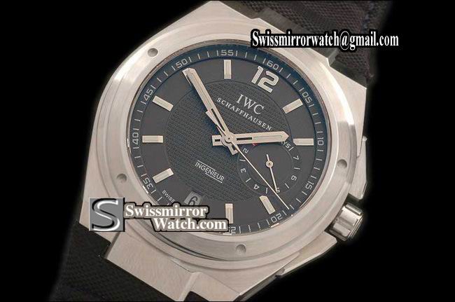 IWC Ingenuier 7 Days SS/SS Grey Asia 23J Auto Power Reserve Replica Watches