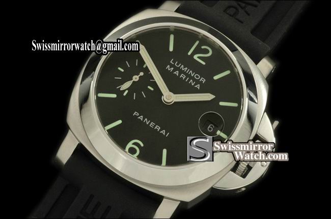 Panerai Luminor Pam 048 40mm Auto SS/LE Blk Asia 7750 28800bph Replica Watches