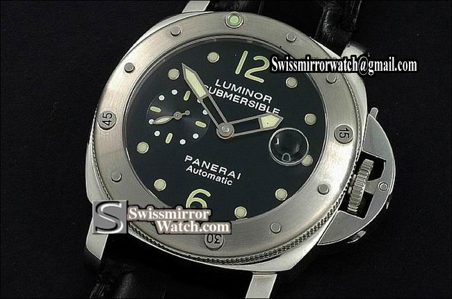 Panerai Luminor Submersible Pam 024 44mm Submessible Asia 7750 Replica Watches