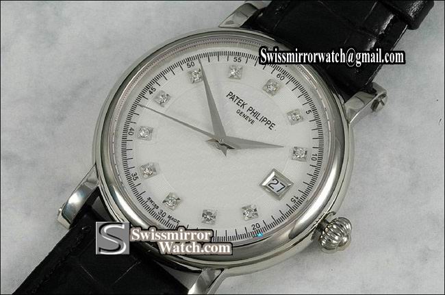 Patek philippe Calastrava 5115 WG White Dial in Swiss Eta 2824-2 Replica Watches