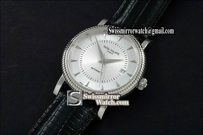 Patek philippe Calastrava 5115 WG Silver Dial in Swiss Eta 2824-2 Replica Watches
