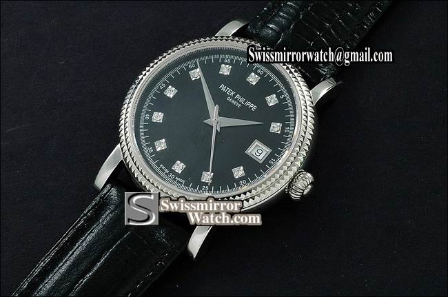Patek philippe Calastrava 5115 WG Black Dial in Swiss Eta 2824-2 Replica Watches