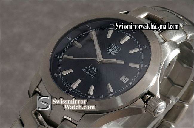 Tag Heuer Link Automatic SS/SS Blue Swiss Eta 2824-2 Replica Watches