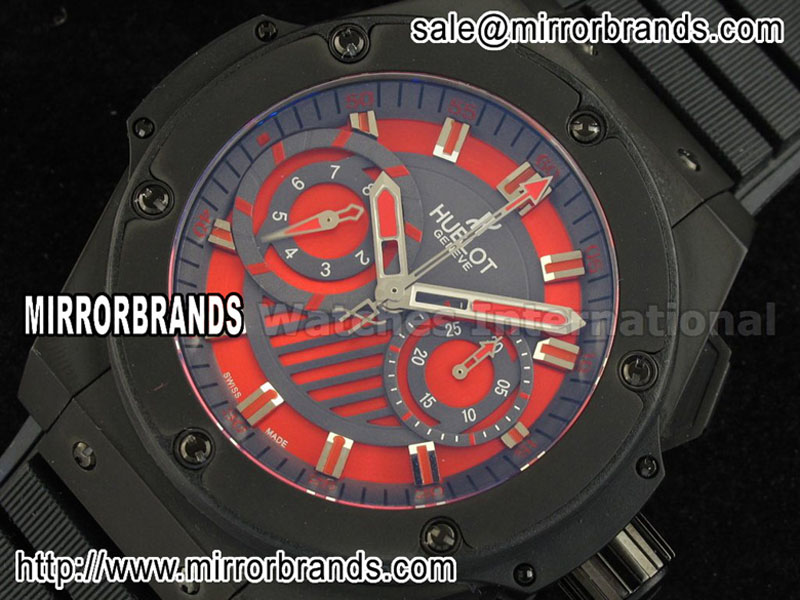 Hublot Big Bang King Power PVD/RU Red Asia 7750 Replica Watches