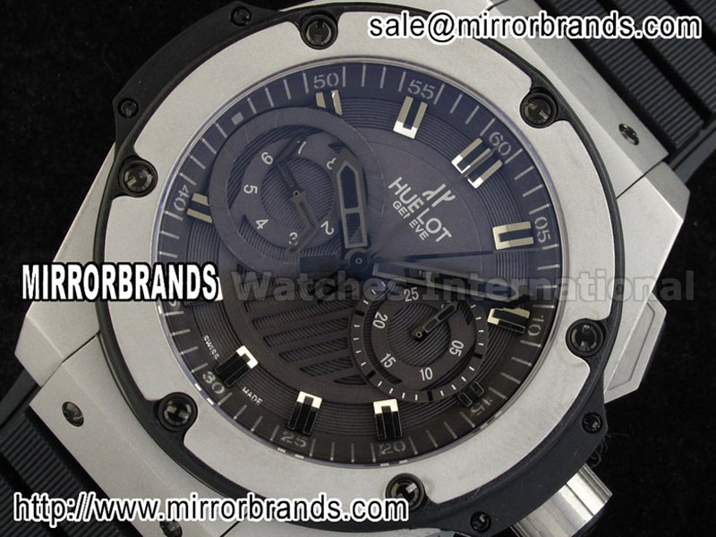 Hulbot Big Bang King Power 715.PX.1128.RX RU Black Asia 7750 Replica Watches