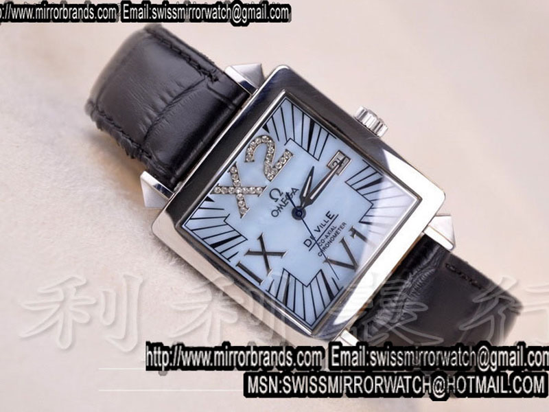 Luxury Omega Deville chronometer Watch Swiss ETA 2824 Replica Watches
