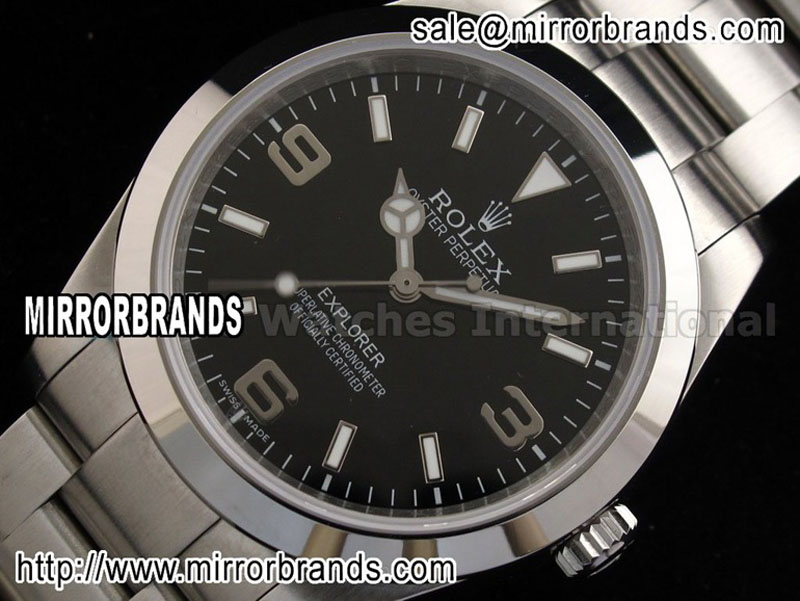 Luxury Rolex 2010 Explorer I Swiss Eta 2826 25J Replica Watches