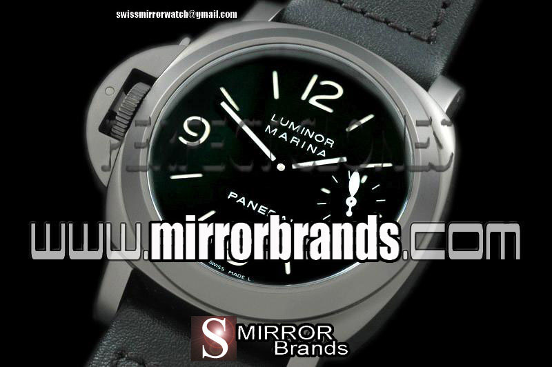 Luxury Panerai Pam 026K Lefty DLC/LE Black Asian 6497 H/W