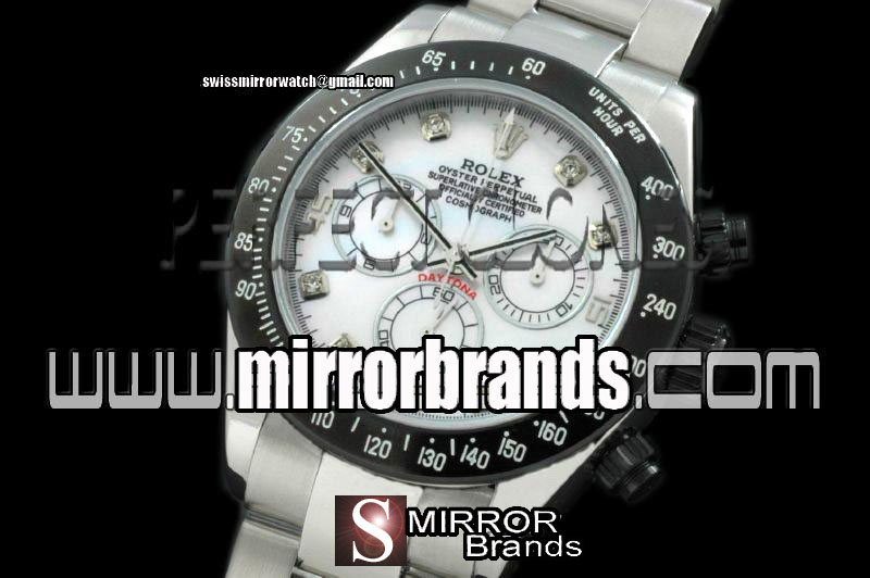 Luxury Rolex Daytona Project X Limited Edition SS/PVD White Diam Asia 7750