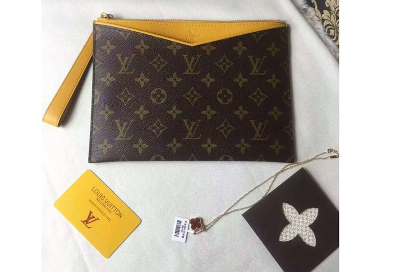 Louis Vuitton Monogram Canvas Pochette Pallas Bag M60608