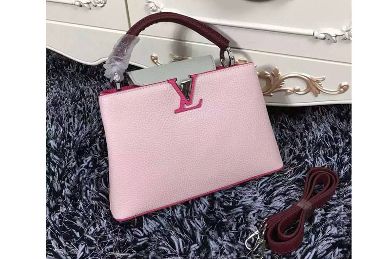 Louis Vuitton Cobalt Capucines BB Bag M94517 Pink