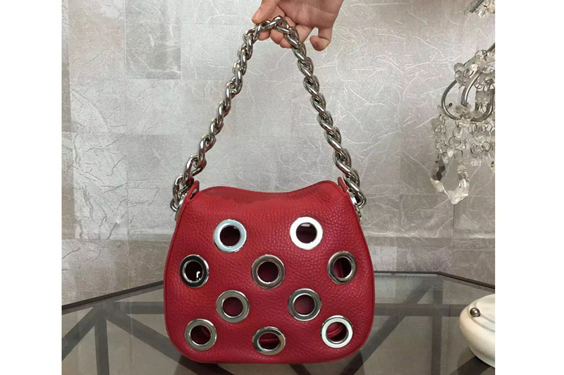 Ladies Prada IBA027 Handle Bags Red