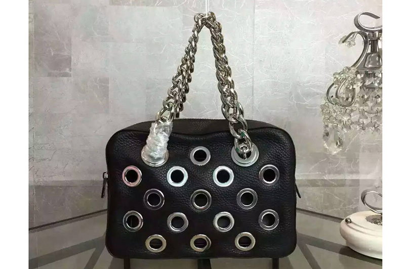 Ladies Prada IBB017 Handle Bags Black
