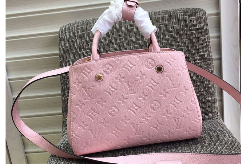 Louis Vuitton Montaigne MM Emp Noir - M41053 Pink