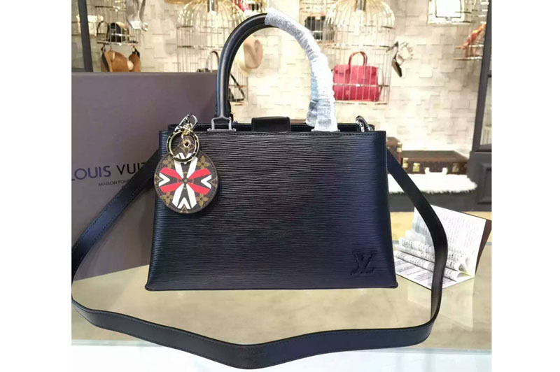 Louis Vuitton Kleber MM Epi Leather M51323 Black