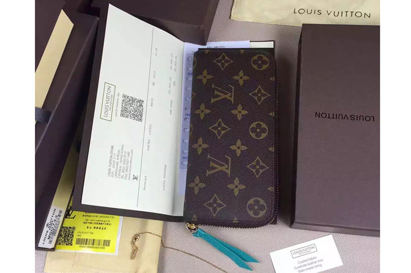 Louis Vuitton Clemence Wallet Monogram M60858