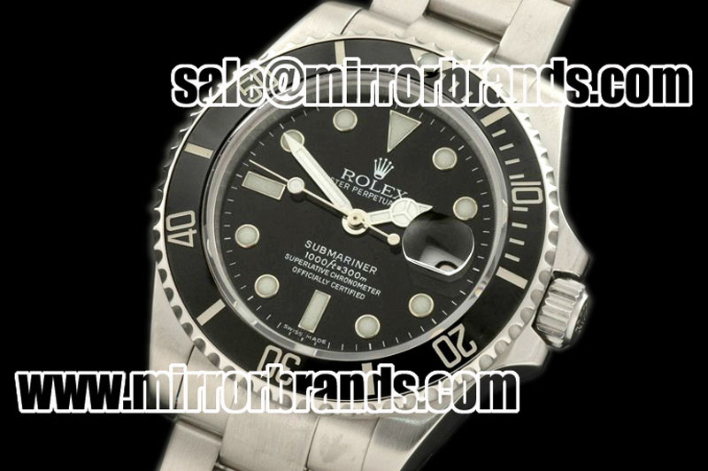 Luxury Rolex Deep Sea Dweller SS Blk Asia 3135 Ult V